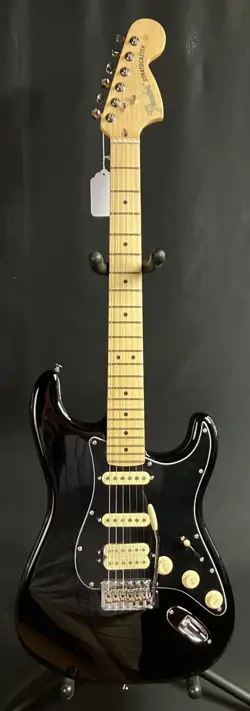 FENDER AMERICAN PERFORMER STRATOCASTER HSS ELECTRIC GUITAR GLOSS BLACK W/ GIG BA