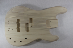UNFINISHED POPLAR PRECISION P/J BASS GUITAR BODY - FITS FENDER NECKS J1665