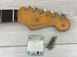 RELIC FENDER SPECIAL EDITION NITRO ROSEWOOD 60S STRATOCASTER NECK W SRV # PLATE