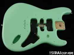 FENDER LTD. TOM DELONGE STRATOCASTER STRAT BODY, ALDER SURF GREEN