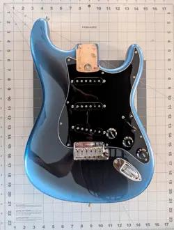 FENDER AMERICAN PROFESSIONAL II STRATOCASTER LOADED BODY DARK NIGHT 0113900761