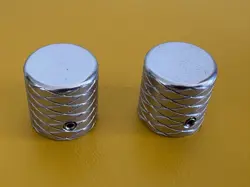 CUSTOM ALUMINUM TELE KNOBS FOR FENDER TELECASTER GUITAR FIT 1/4