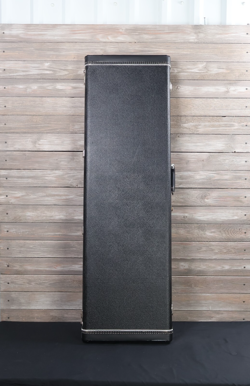 FENDER G&G BASS CASE PRECISION/JAZZ BASS BLACK TOLEX ORANGE INTERIOR!