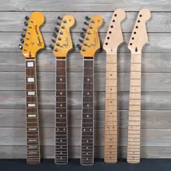 JAGUAR STRATOCASTER NECK LOT DAMAGED NECK LOT SQUIER FENDER AND MIGHTY MITE