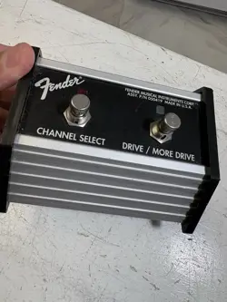 DRIVE FOOTSWITCH UNTESTED