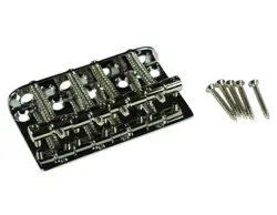 KLUSON VINTAGE CHROME 70'S JAZZ & P BASS BRIDGE FITS FENDER BASS KVBB70C