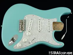 FENDER AMERICAN CORY WONG STRATOCASTER STRAT LOADED BODY LTD SATIN DAPHNE BLUE