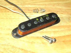 FENDER 1964 BLACK BOTTOM MUSTANG DUO SONIC OR MUSIC MASTER NECK PICKUP