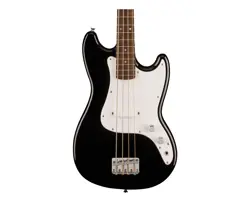 OPEN BOX SQUIER SONIC BRONCO BASS - BLACK W/ LAUREL FB
