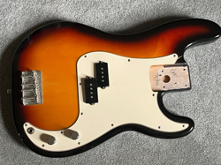 2002 FENDER PRECISION BASS LOADED BODY STANDARD MIM MEXICAN SUNBURST