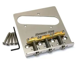 NEW HIPSHOT BRIDGE FOR FENDER TELECASTER TELE STAINLESS STEEL CHROME 44100-43-SS