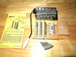 FENDER 1988 USA CHROME ERIC CLAPTON SIGNATURE STRATOCASTER TREMOLO BRIDGE