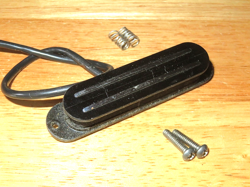 JOE BARDEN BLACK SDLX S DELUXE STRATOCASTER BRIDGE PICKUP