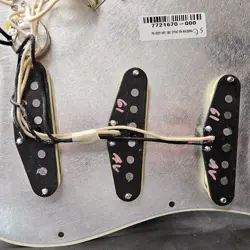 FENDER AMERICAN VINTAGE II '61 STRAT LOADED PICKGUARD PICKUPS POTS KNOBS SWITCH