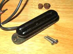 JOE BARDEN BLACK SDLX S DELUXE STRATOCASTER NECK PICKUP