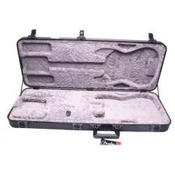 DELUXE MOLDED CASE FOR STRATOCASTER AND TELECASTER ELECTRIC GUITAR - SKU#1769642