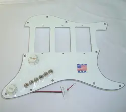 UPGRADE FITS STRATOCASTER HHH HAS 35 PICKUP TONES + TREBLE BLEED, COLOR CHOICES