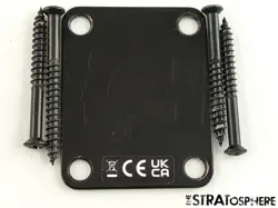 PLATE BLACK STRATOCASTER