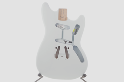 FENDER AMERICAN PERFORMER MUSTANG BODY SATIN SONIC BLUE FINISH 4LB