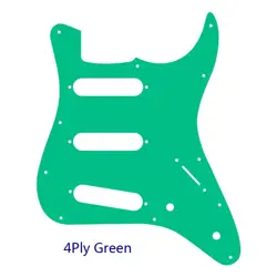 FOR US FENDER SQUIER 3/4 SIZE ELECTRIC GUITAR KIDS MINI STRAT PICKGUARD, GREEN