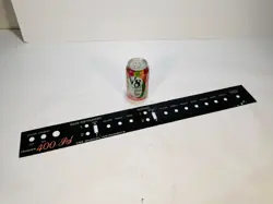 VINTAGE 1970S FENDER 400 PS GUITAR BASS TUBE AMPLIFIER PARTS - FACEPLATE PROJECT