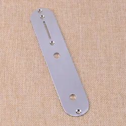 CONTROL PLATE ELECTRIC GUIFIT FOR FENDER TELECASTER TELE PARTS CHROME USEFUL AVR