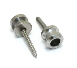 (2) GENUINE FENDER AMERICAN SRS STRAP BUTTONS FOR STRAT/TELE/BASS 099-4914-000