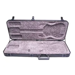 DELUXE MOLDED CASE FOR STRATOCASTER AND TELECASTER ELECTRIC GUITAR - SKU#1776818