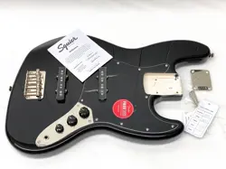 GENUINE FENDER SQUIER JAZZ J BASS FULLY LOADED BODY BLACK AFFINITY BASS GUITAR