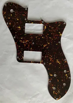 FOR FENDER PROFESSIONAL TELE DELUXE SHAWBUCKER GUITAR PICKGUARD,BROWN TORTOISE