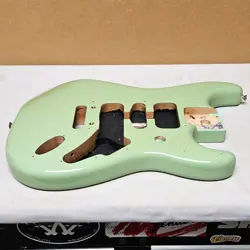 GREEN STRAT GUITAR