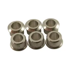 KLUSON ADAPTER BUSHING SET - DELUXE/SUPREME TUNERS & CONTEMPORARY FENDER NICKEL