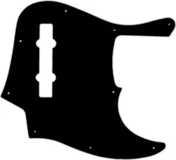 WD CUSTOM PICKGUARD FOR FENDER AMERICAN ELITE 5 STRING JAZZ BASS V #09 BLACK/...