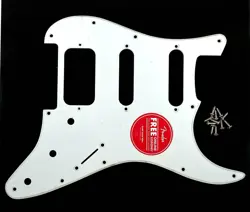 PICKGUARD WHITE SINGLE-PLY