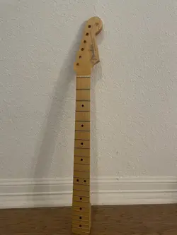MAPLE WARMOUTH STRATOCASTER NECK, STANDARD THIN PROFILE