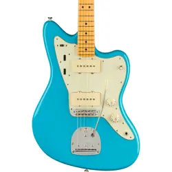USED FENDER AMERICAN PROFESSIONAL II JAZZMASTER MAPLE - MIAMI BLUE