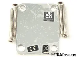 FENDER VINTERA II 60S RI J BASS NECK PLATE JAZZ REISSUE VINTAGE, CHROME