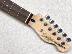 GENUINE FENDER SQUIER AFFINITY TELE NECK W/KEYS MAPLE/LAUREL ELECTRIC GUITAR