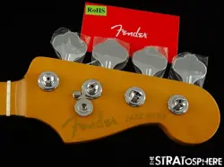 FENDER AMERICAN ULTRA JAZZ BASS NECK & TUNERS USA MODERN 