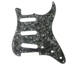 GENUINE FENDER BLACK PEARLOID STANDARD STRATOCASTER/STRAT PICKGUARD 099-2141-000