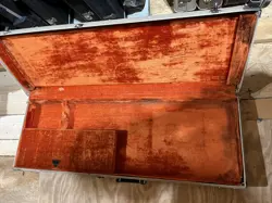 VINTAGE FENDER 1961 JAZZMASTER / JAGUAR BROWN TOLEX HARDSHELL CASE