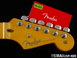 FENDER AMERICAN PROFESSIONAL II STRATOCASTER STRAT NECK WITH TUNERS, MAPLE
