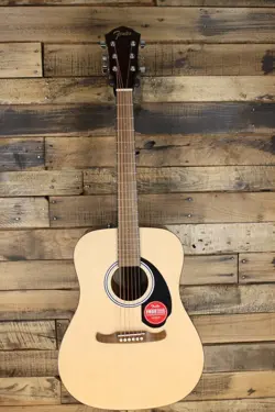 FOR REPAIR, FENDER FA-125 ACOUSTIC GUITAR - PLAYS, BUT DAMAGED #R0792