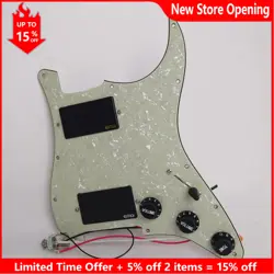 GUITAR PREWIRED LOADED PICKGUARD SET HH HUMBUCKER ACTIVE PICKUPS FOR FENDER ST
