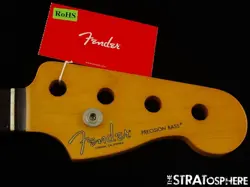 FENDER AMERICAN PROFESSIONAL II PRECISION P BASS NECK, '63 C SHAPED, ROSEWOOD!