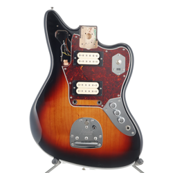 FENDER KURT COBAIN JAGUAR BODY 3 TONE SUNBURST MISSING PARTS