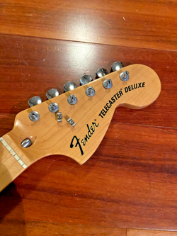 2008 FENDER CLASSIC SERIES '72 TELECASTER DELUXE NECK TELE F TUNERS 3 BOLT PLATE