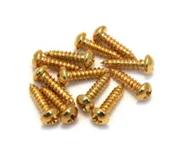 (12) GENUINE FENDER GOLD 3/8