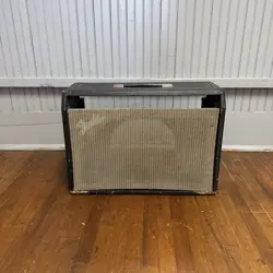 VINTAGE 1970'S FENDER SILVERFACE DELUXE REVERB CABINET CAB PROJECT PARTS AS IS