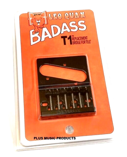 BLACK BADASS T1 BRIDGE FOR VINTAGE FENDER TELECASTER TELE GUITAR TB-5101-003